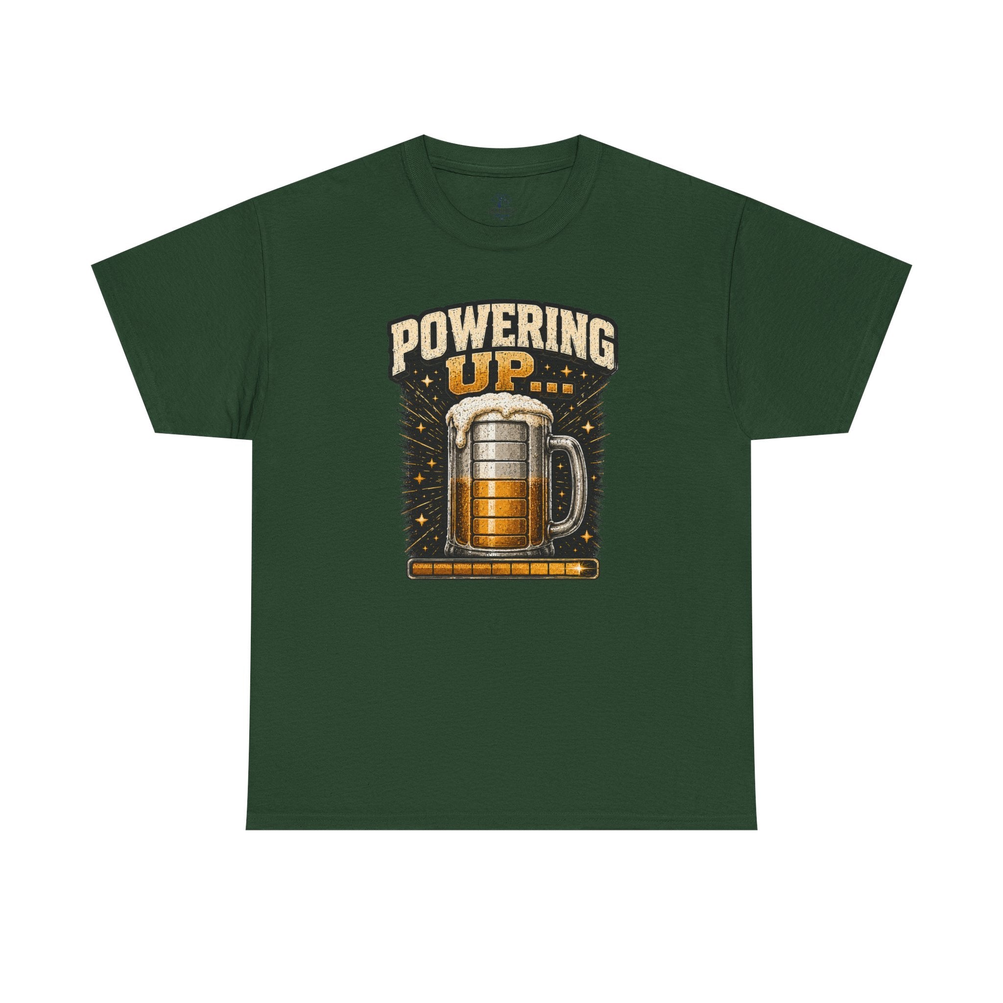 Powering Up Beer Mug T‑Shirt