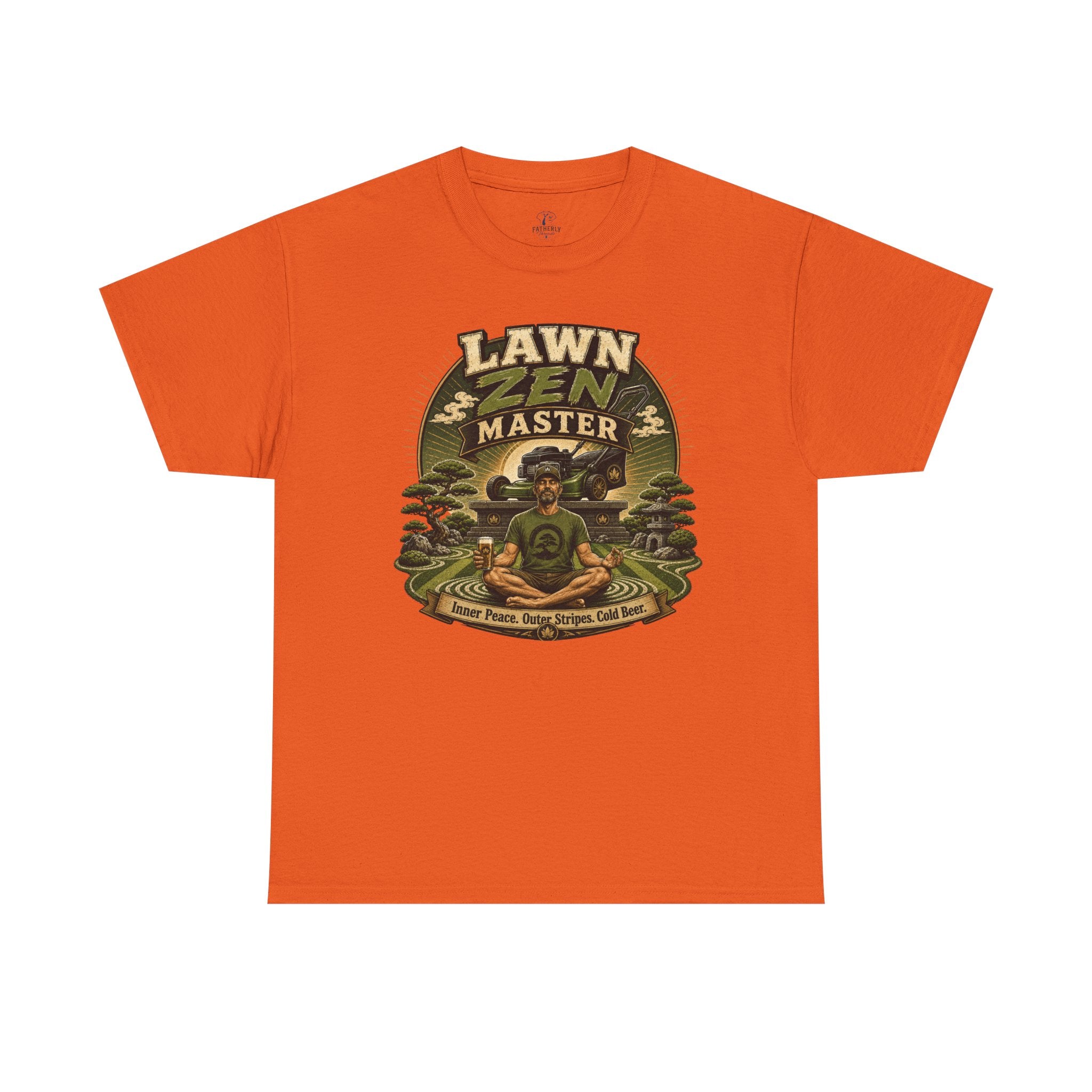 Lawn Zen Master T-Shirt – Gardening Humor Tee