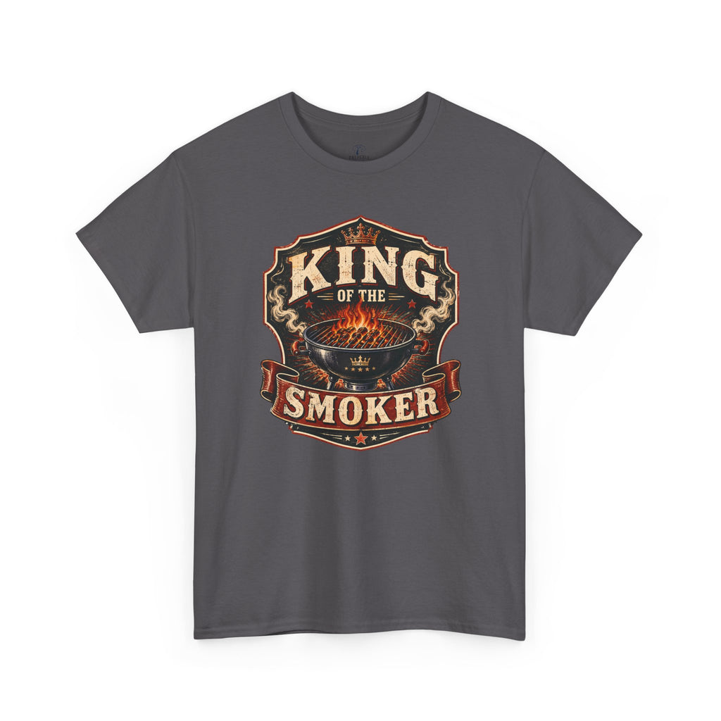 King of the Smoker TShirt  BBQ Grill Master Graphic Tee