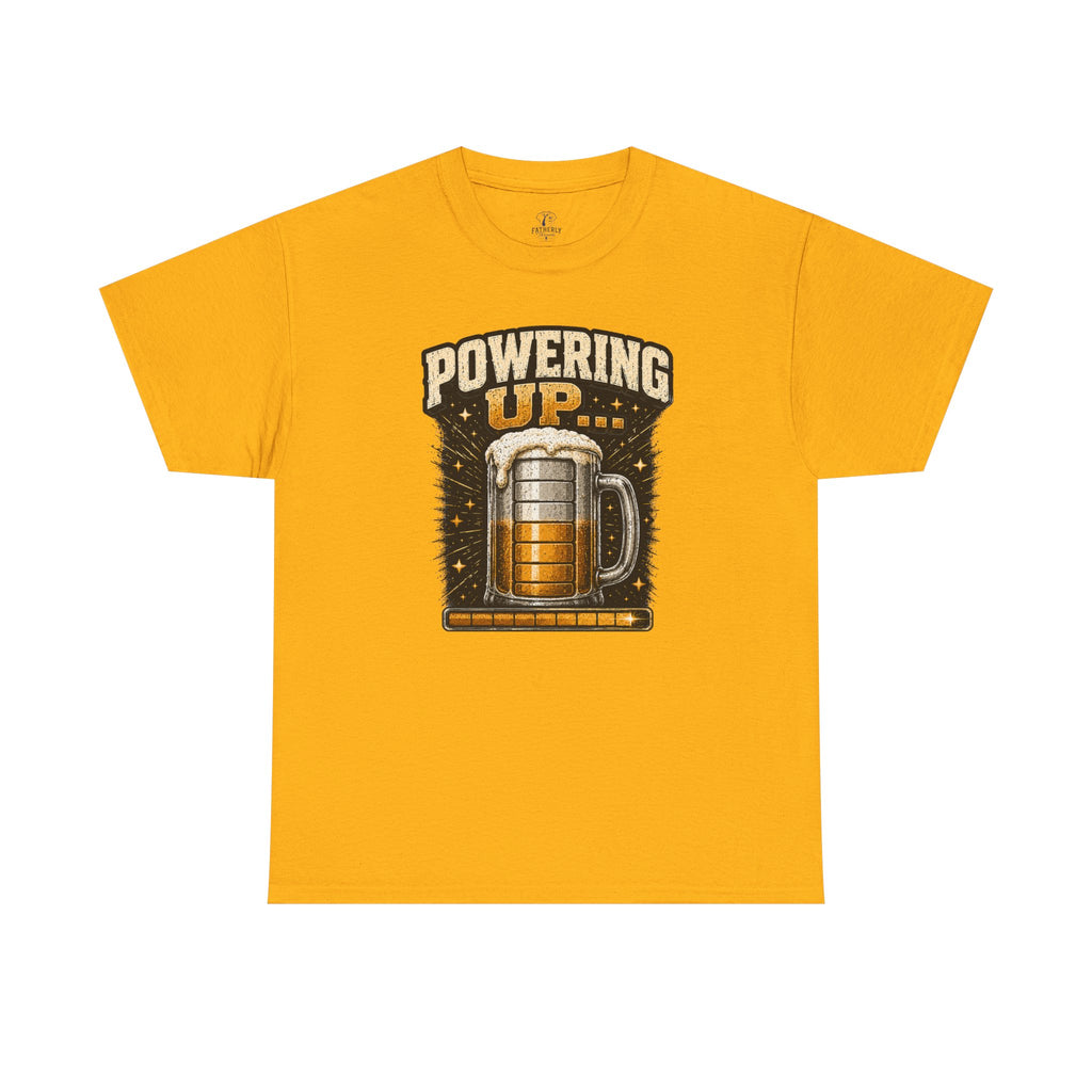 Powering Up Beer Mug T‑Shirt