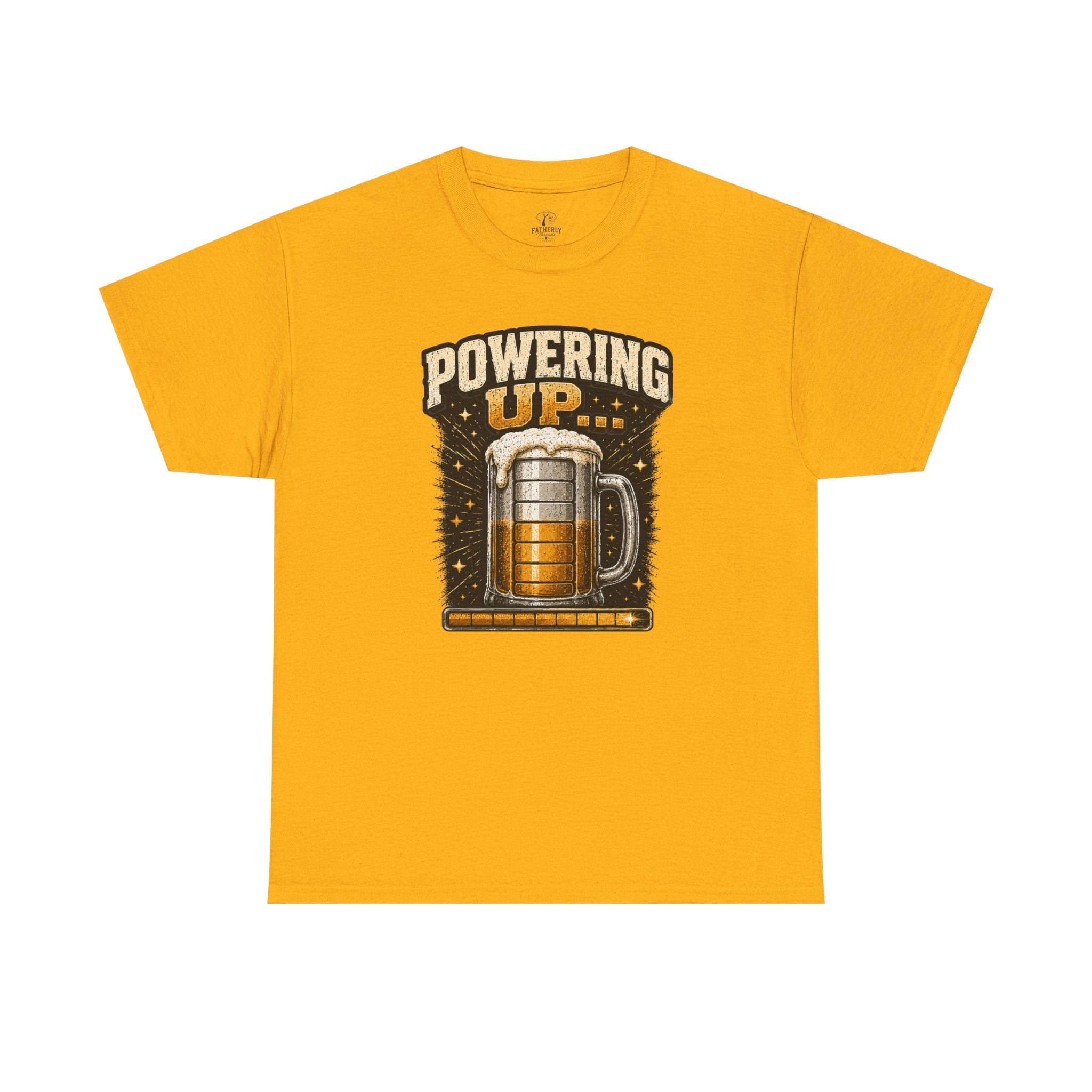 Powering Up Beer Mug T‑Shirt