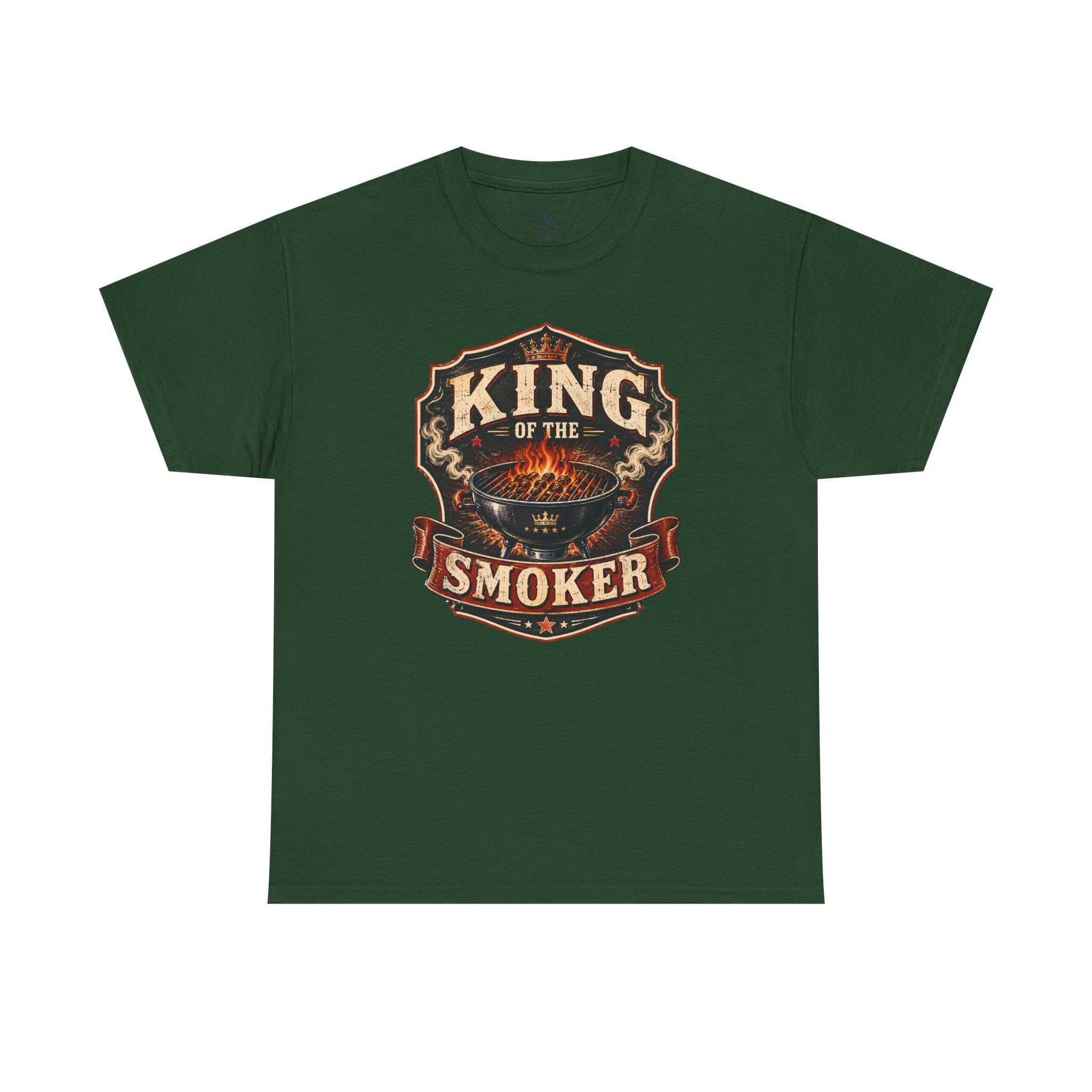 King of the Smoker TShirt  BBQ Grill Master Graphic Tee