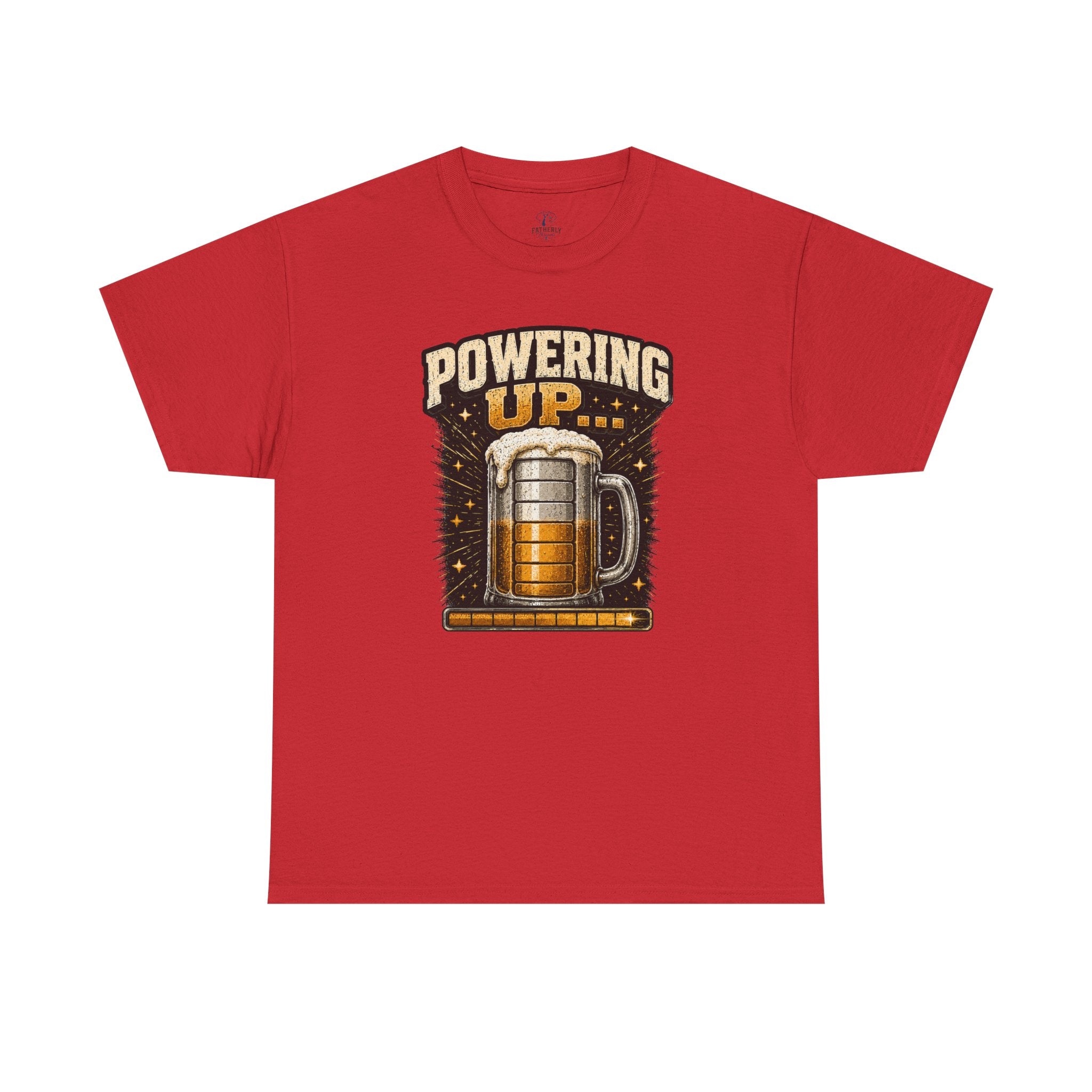 Powering Up Beer Mug T‑Shirt