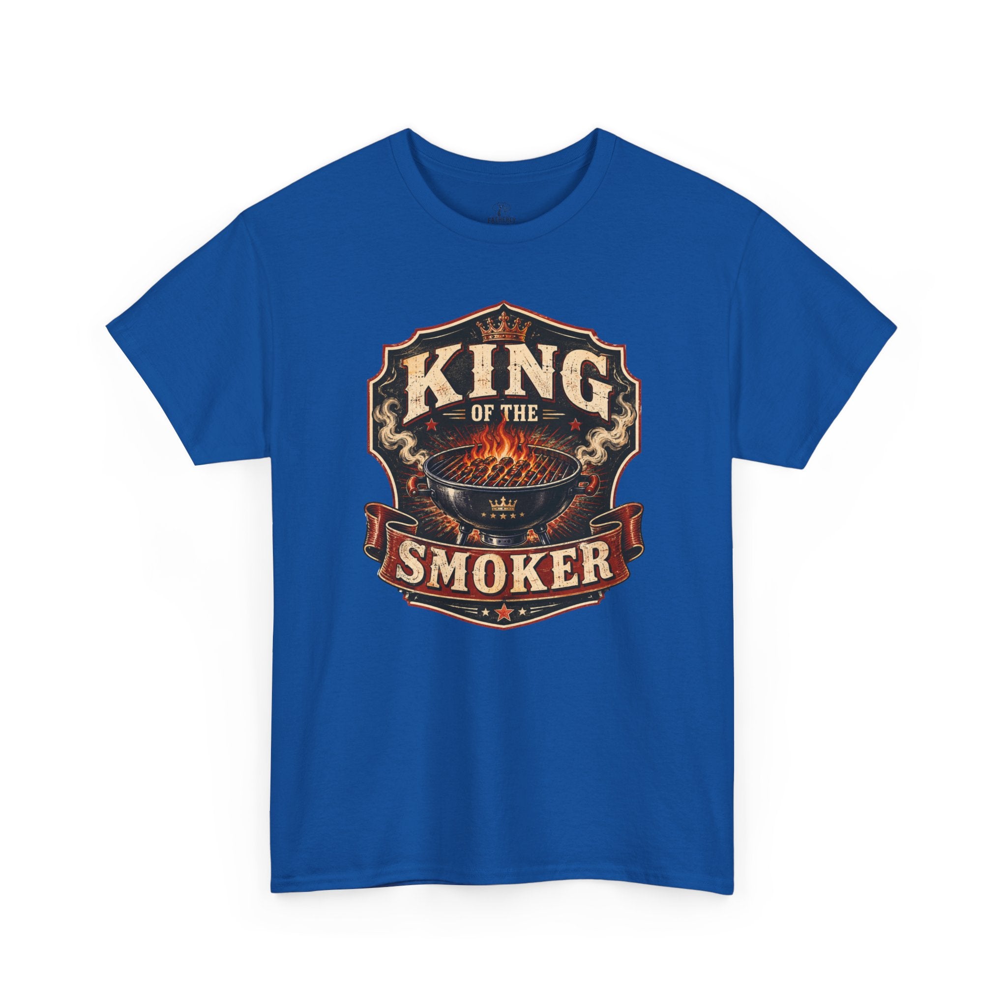 King of the Smoker TShirt  BBQ Grill Master Graphic Tee