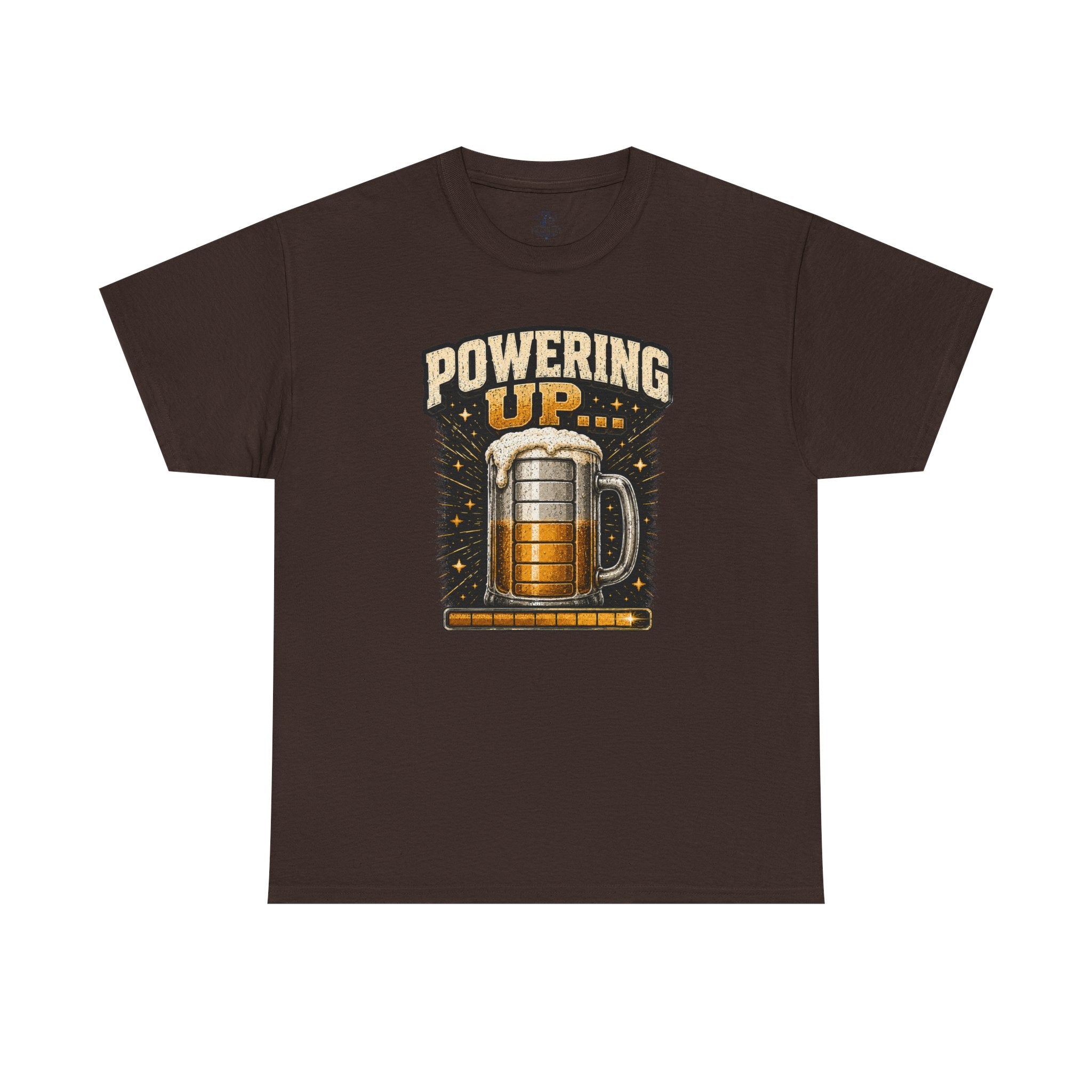 Powering Up Beer Mug T‑Shirt