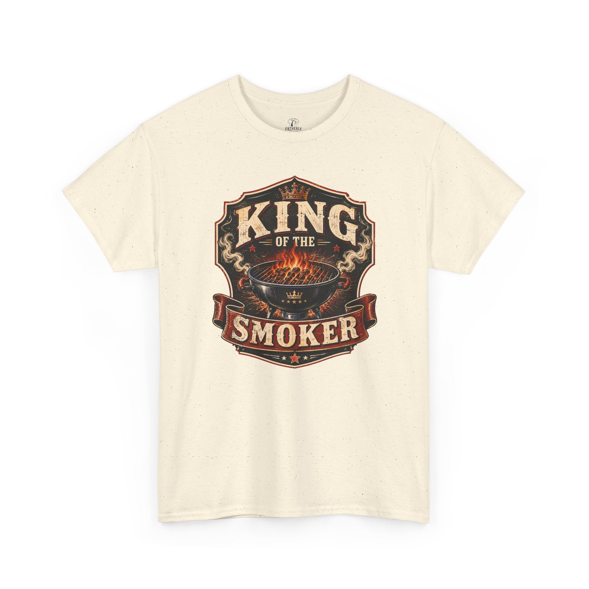 King of the Smoker TShirt  BBQ Grill Master Graphic Tee