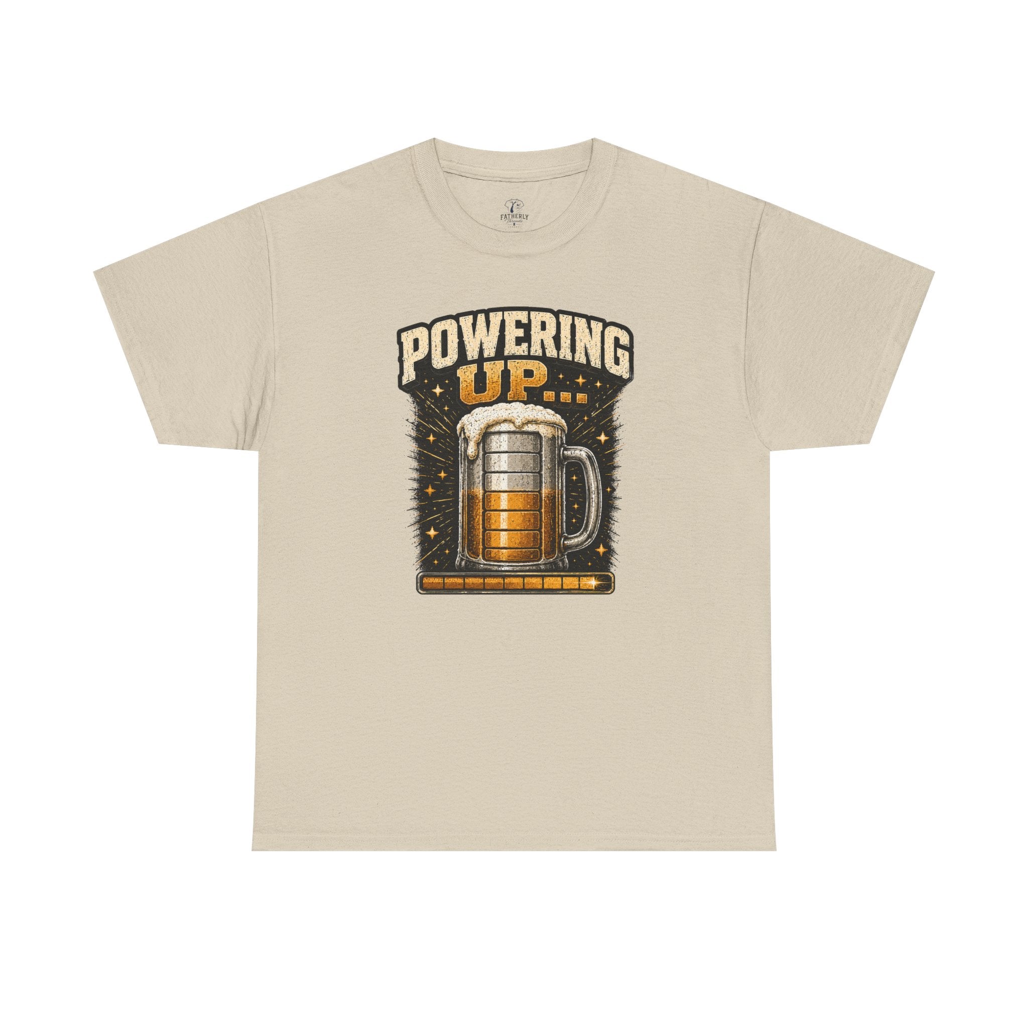 Powering Up Beer Mug T‑Shirt