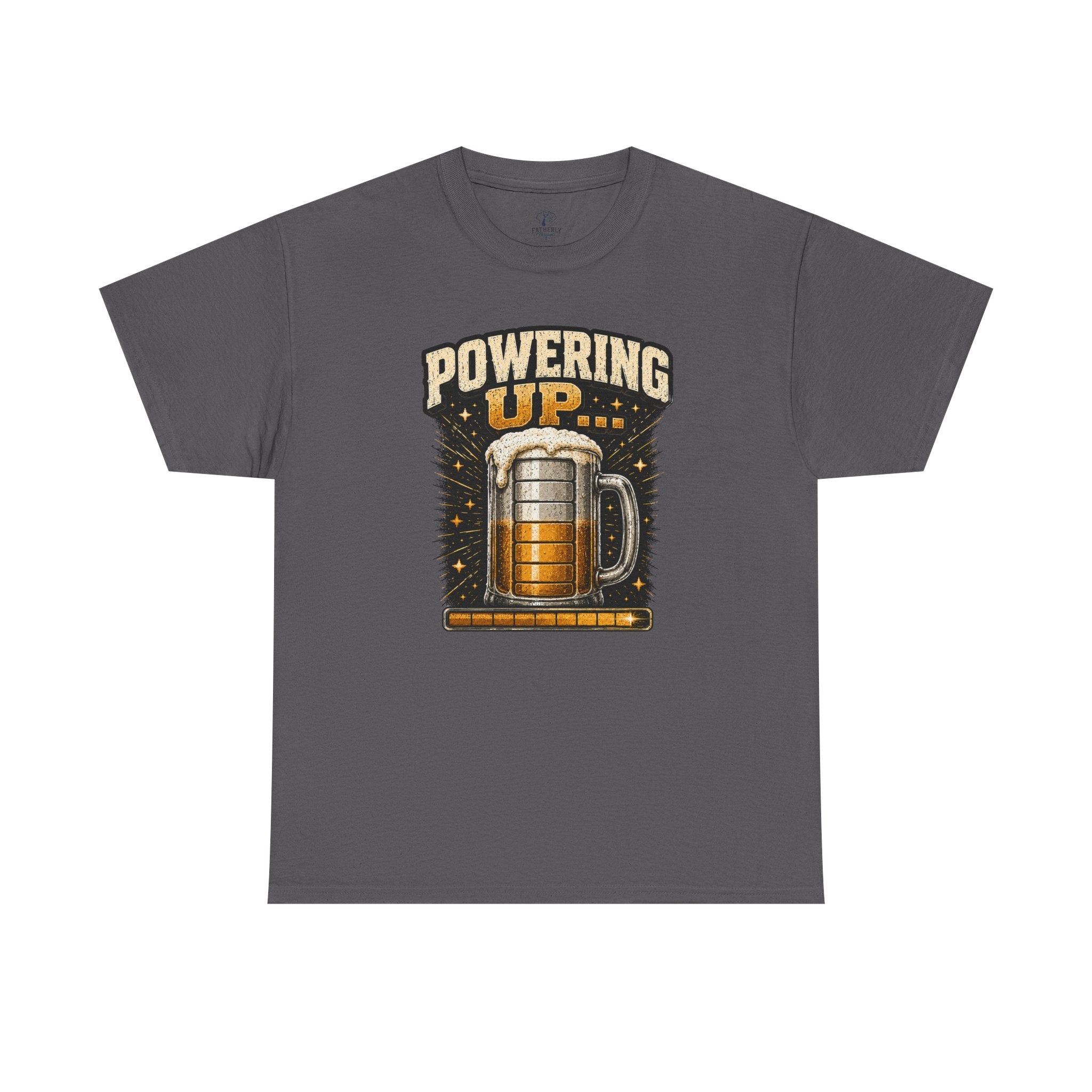 Powering Up Beer Mug T‑Shirt
