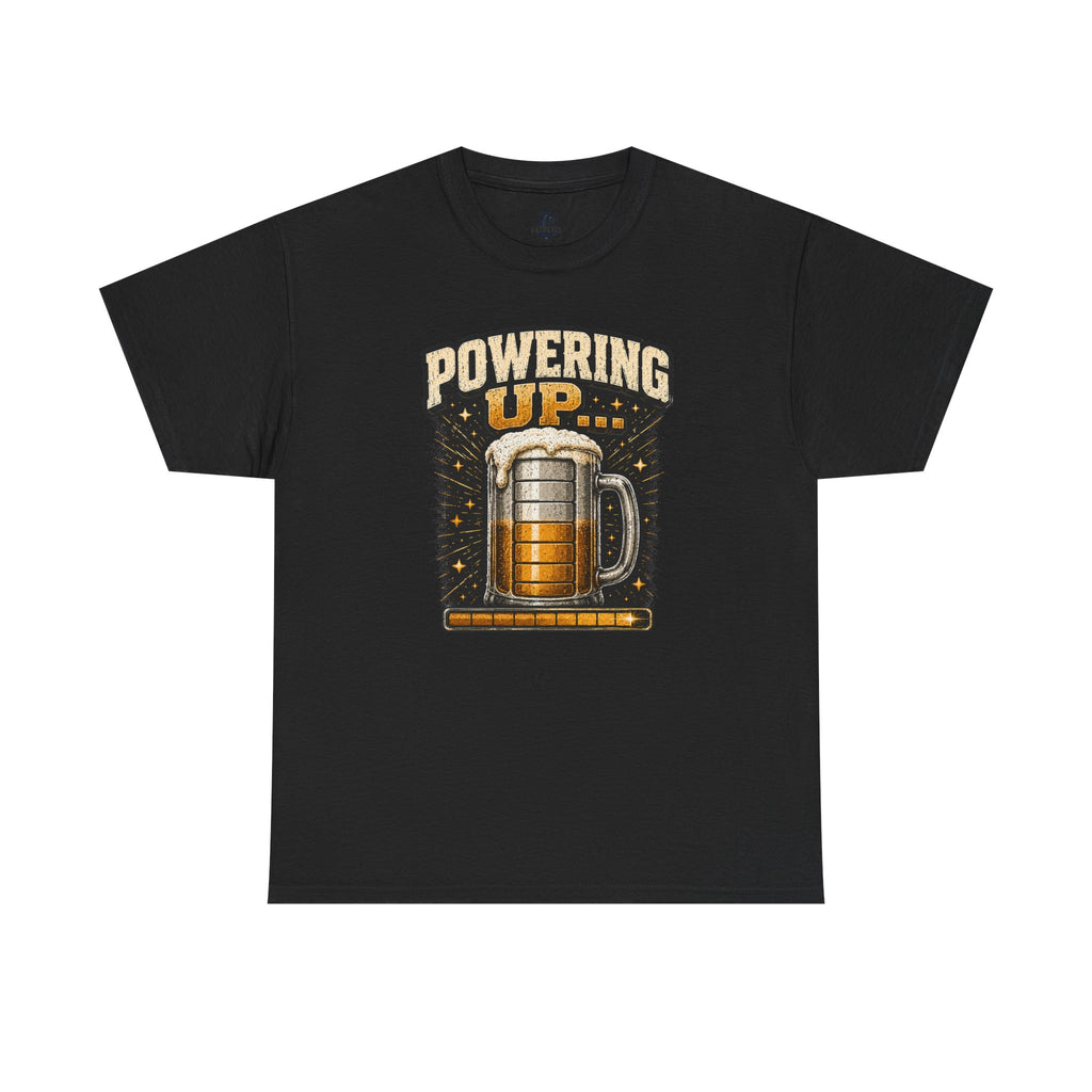 Powering Up Beer Mug T‑Shirt
