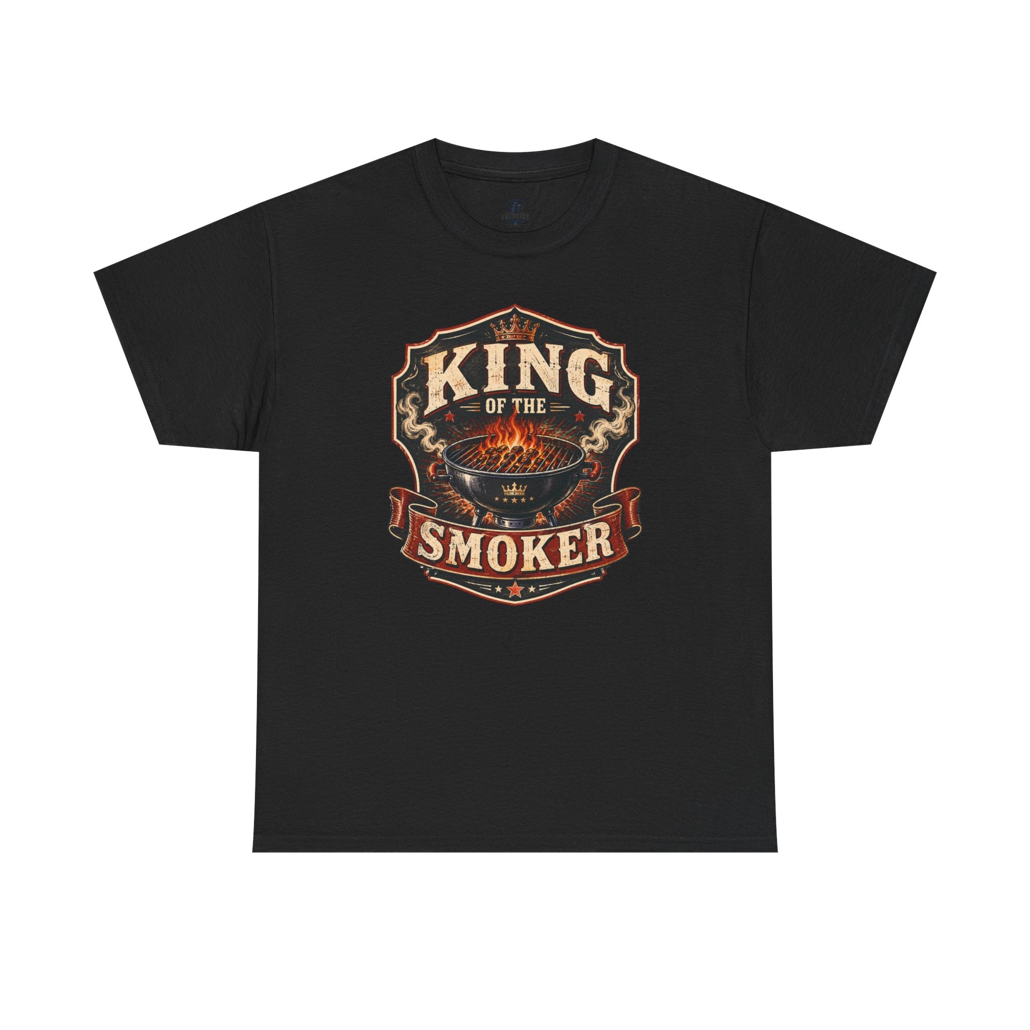 King of the Smoker TShirt  BBQ Grill Master Graphic Tee