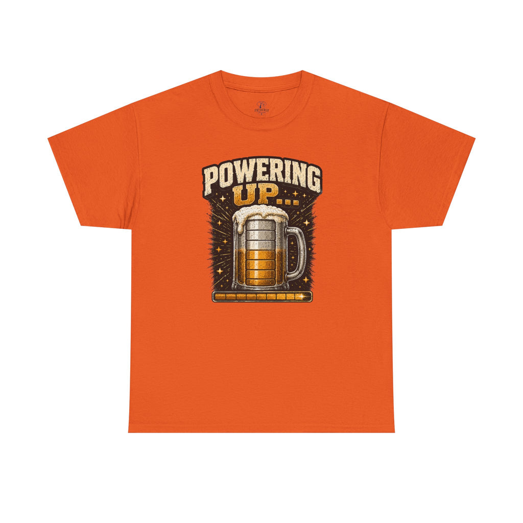 Powering Up Beer Mug T‑Shirt