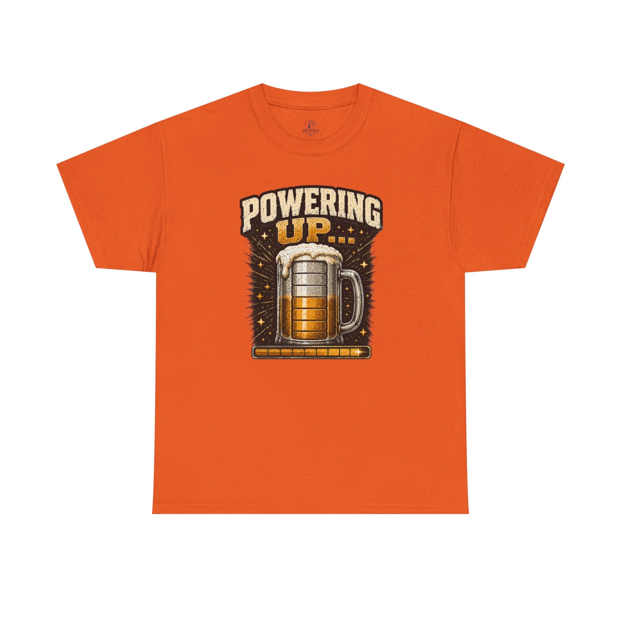 Powering Up Beer Mug T‑Shirt