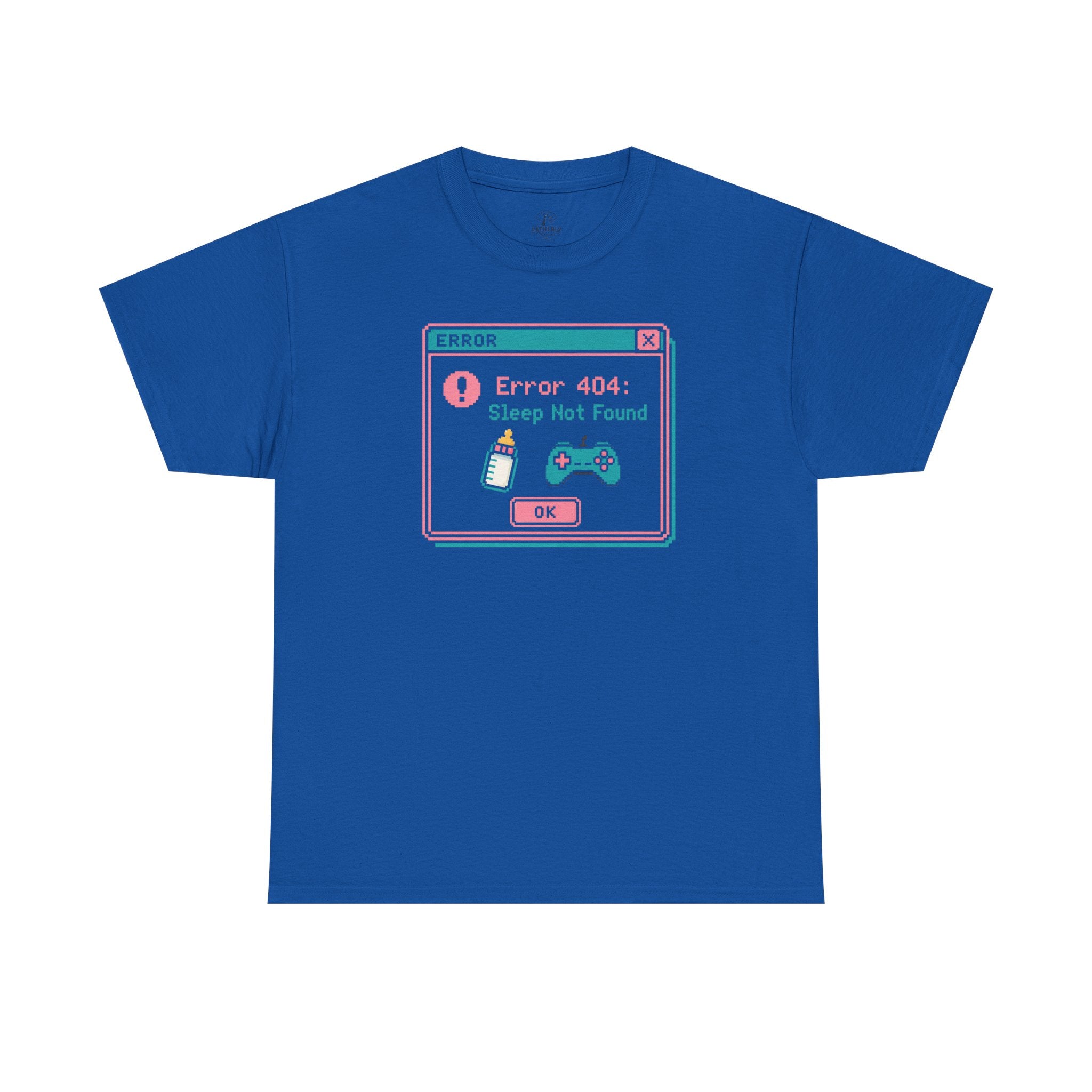 Error 404 "Sleep Not Found" Tee Cute Gamer Vaporwave Graphic TShirt