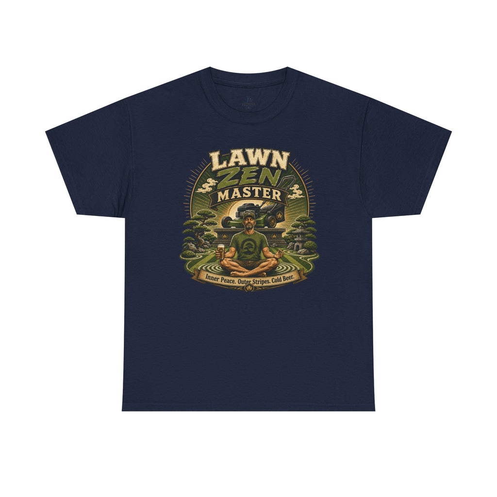 Lawn Zen Master T-Shirt – Gardening Humor Tee
