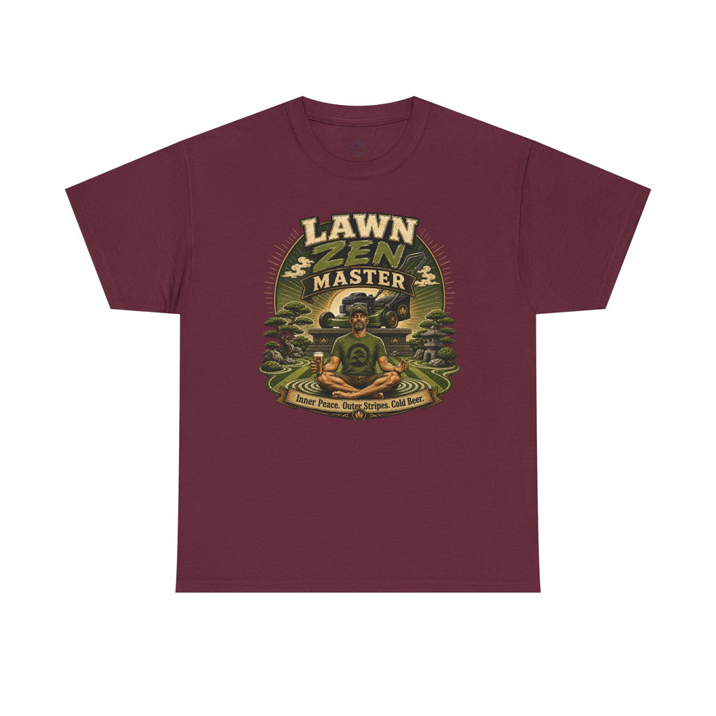 Lawn Zen Master T-Shirt – Gardening Humor Tee