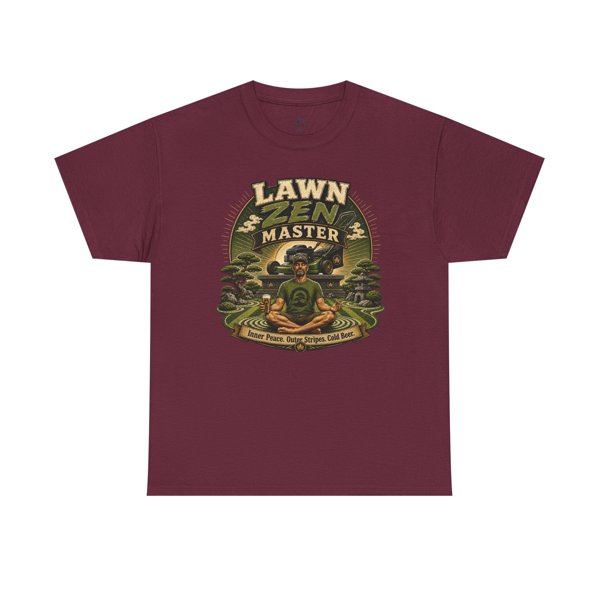 Lawn Zen Master T-Shirt – Gardening Humor Tee