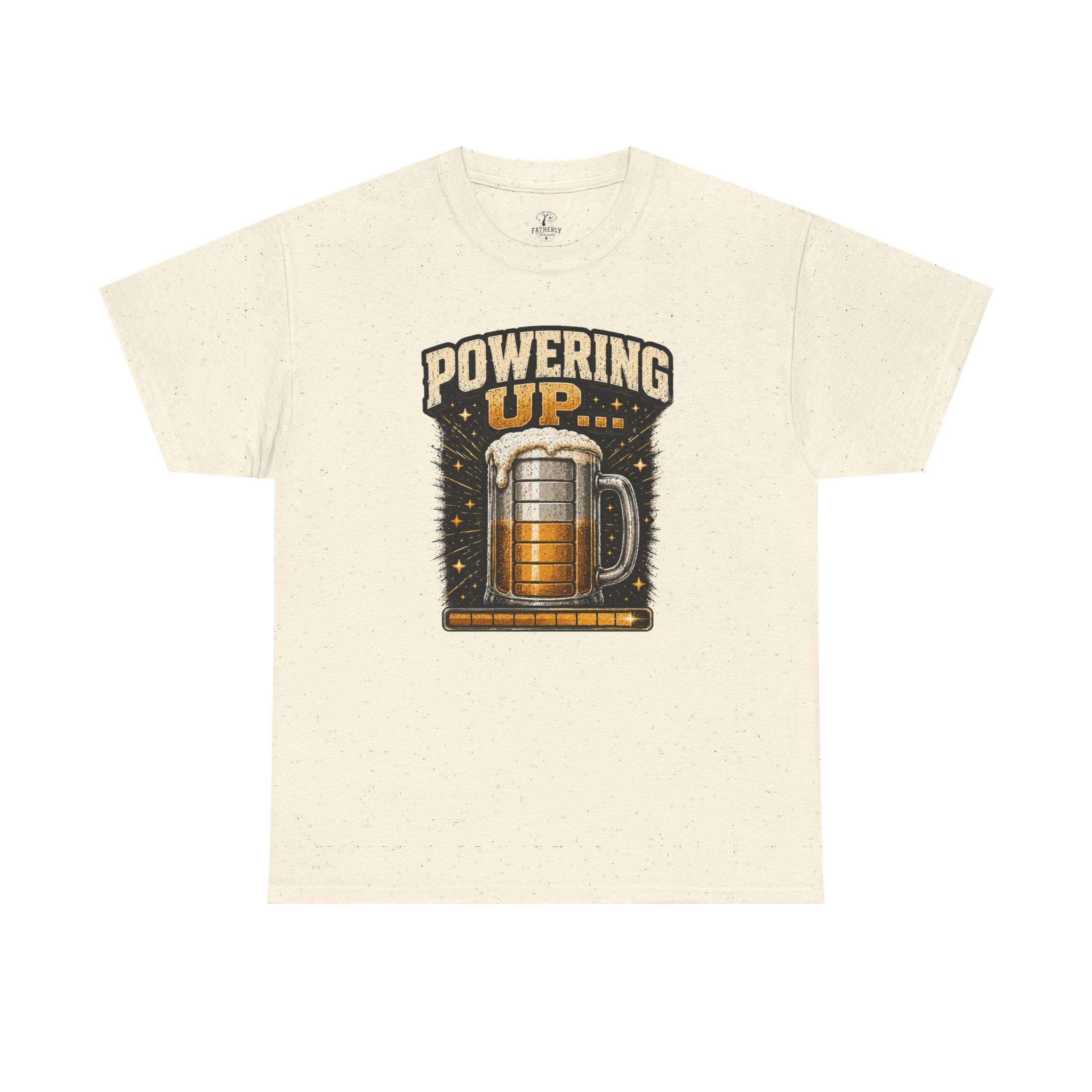 Powering Up Beer Mug T‑Shirt