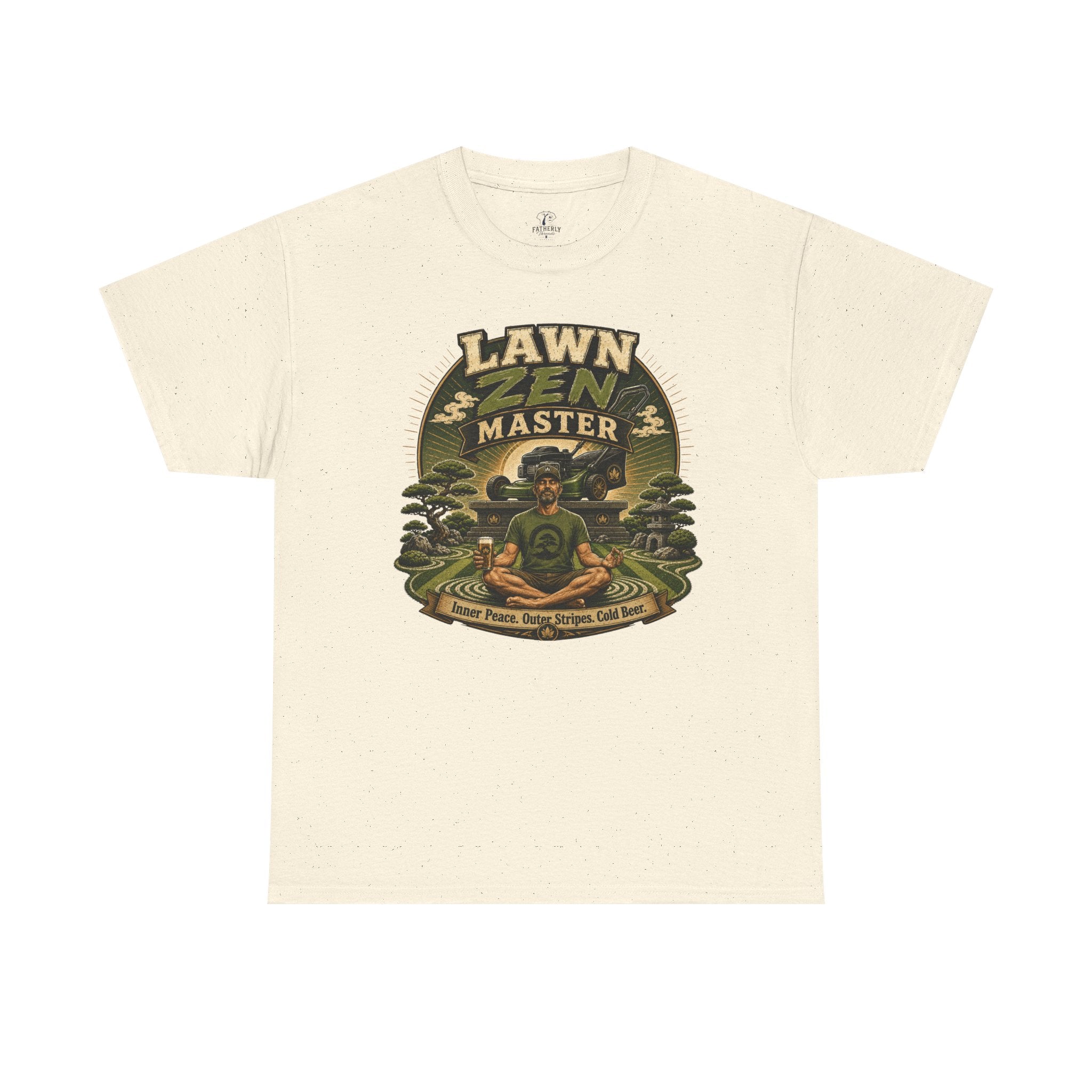 Lawn Zen Master T-Shirt – Gardening Humor Tee
