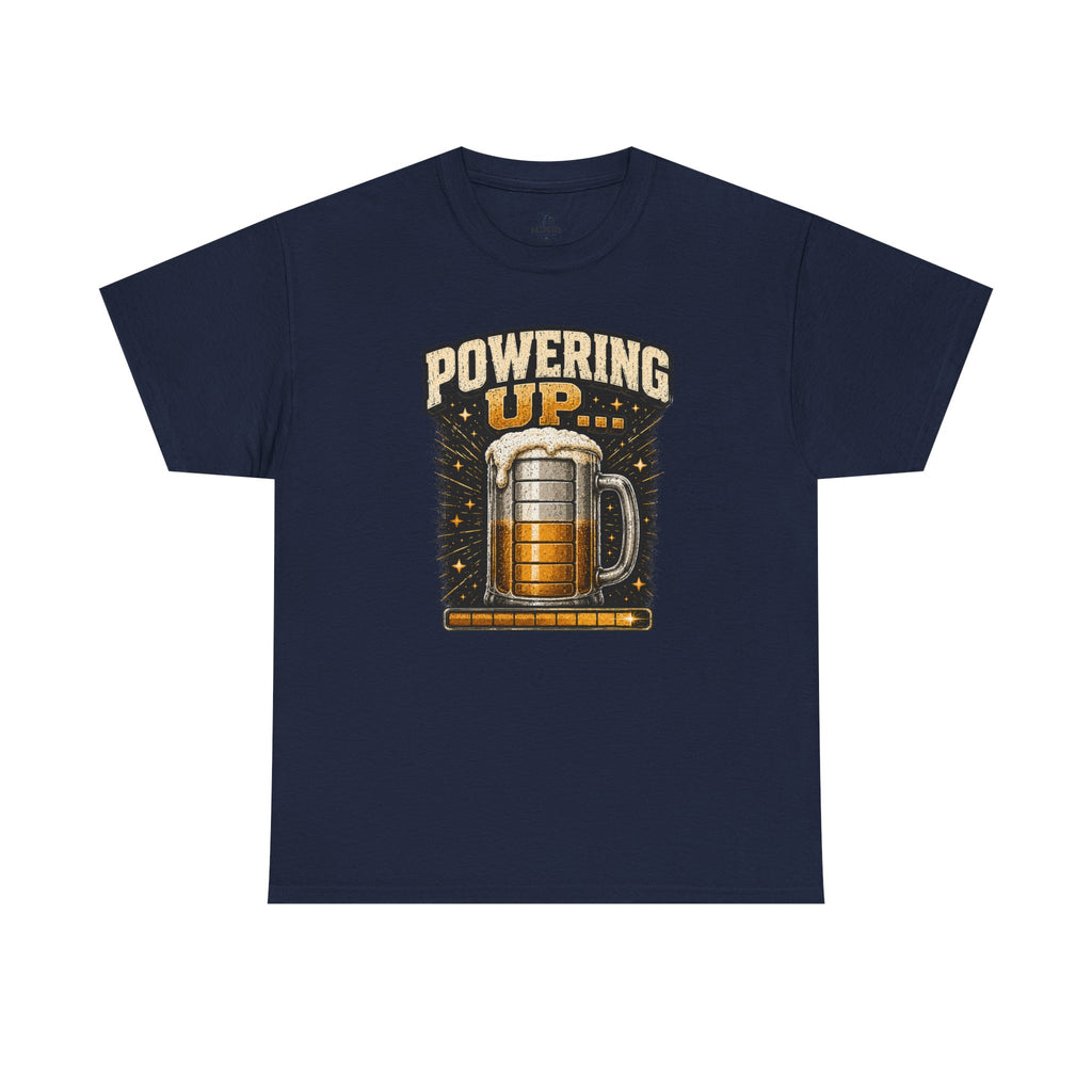 Powering Up Beer Mug T‑Shirt