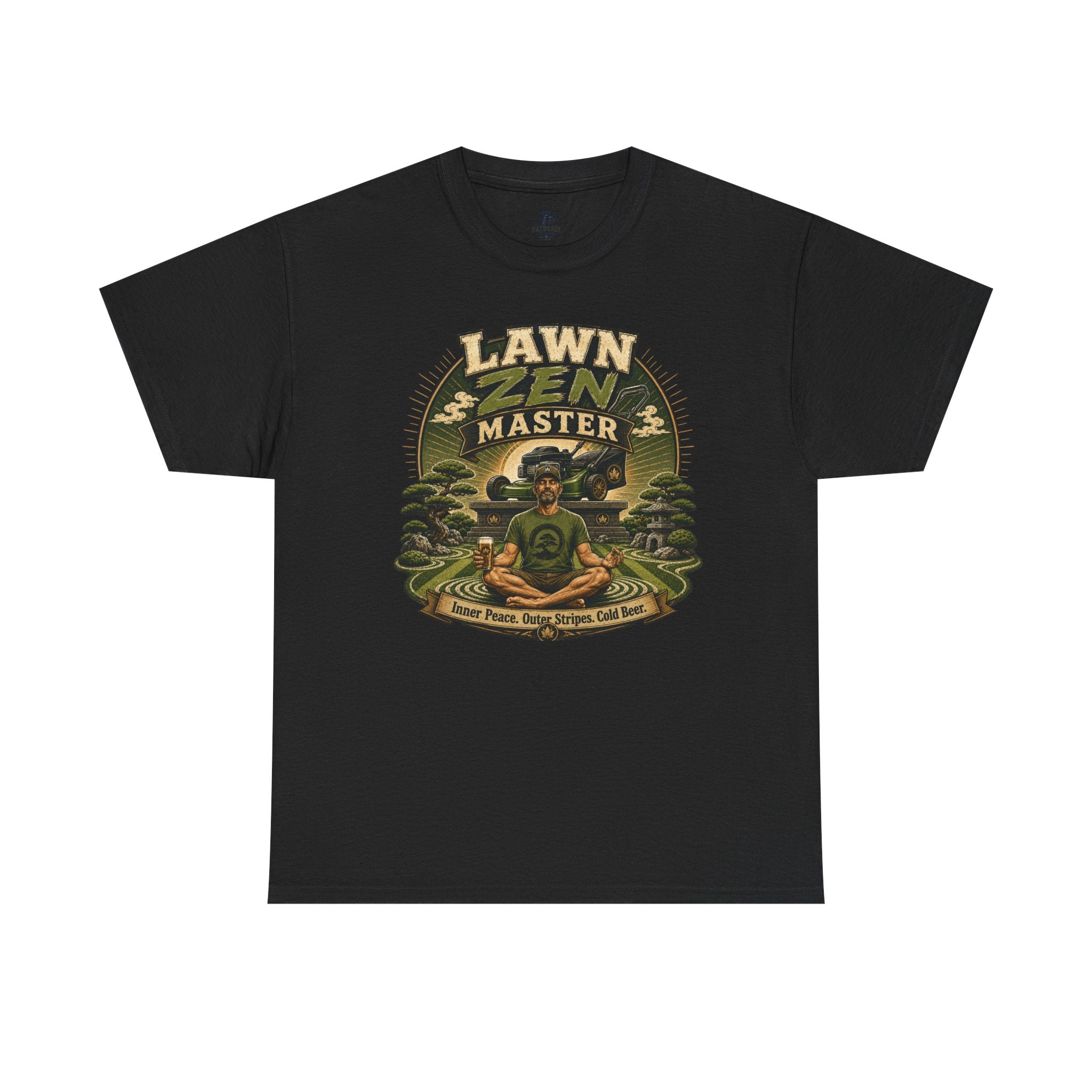Lawn Zen Master T-Shirt – Gardening Humor Tee