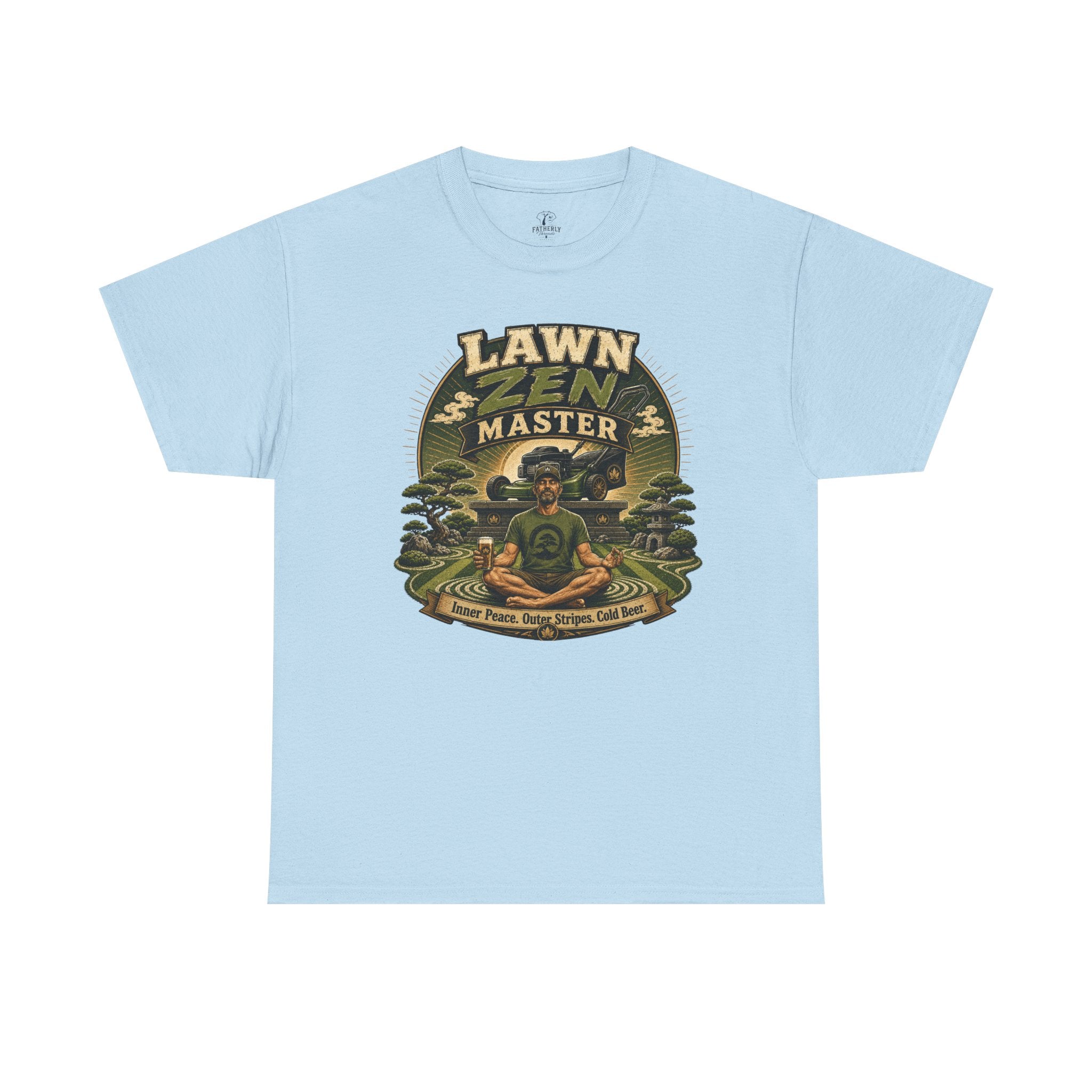 Lawn Zen Master T-Shirt – Gardening Humor Tee