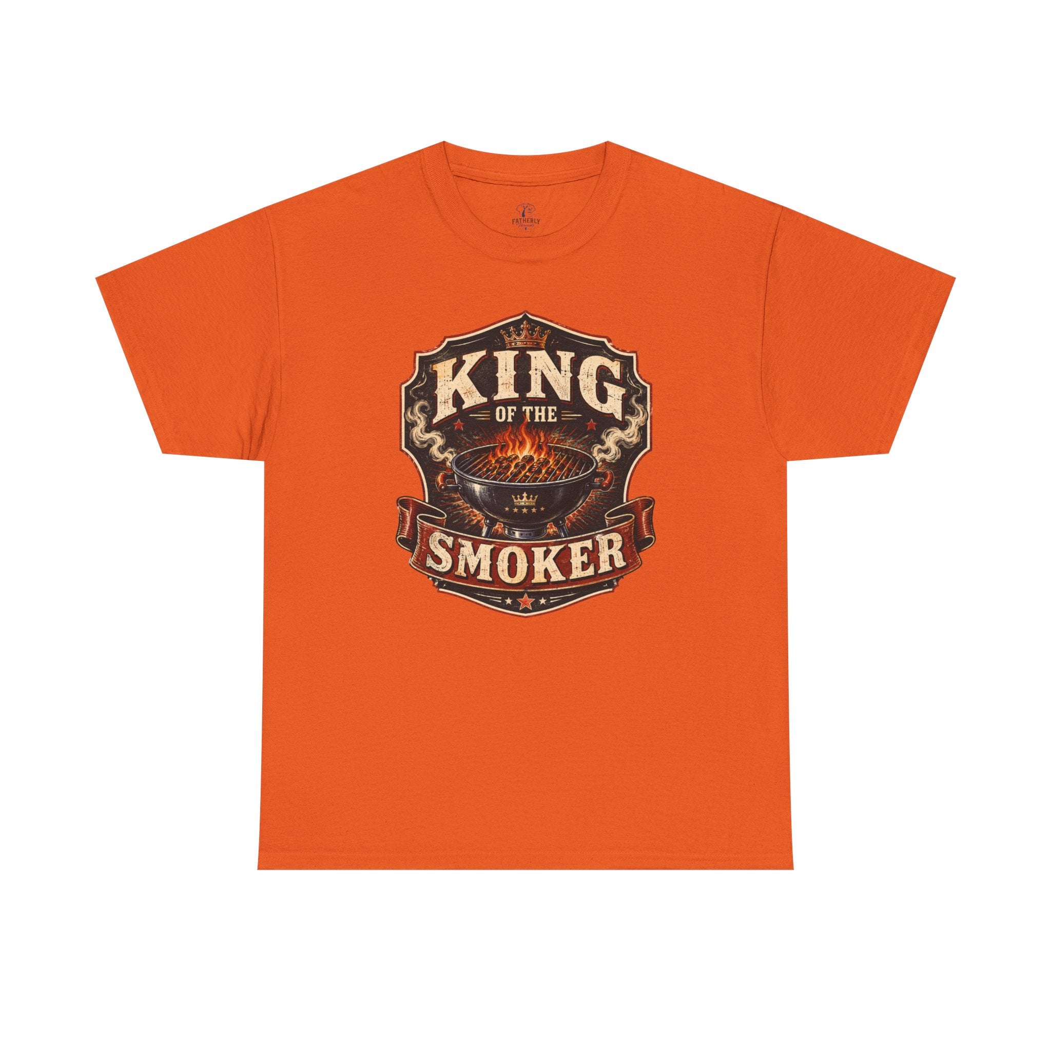 King of the Smoker TShirt  BBQ Grill Master Graphic Tee