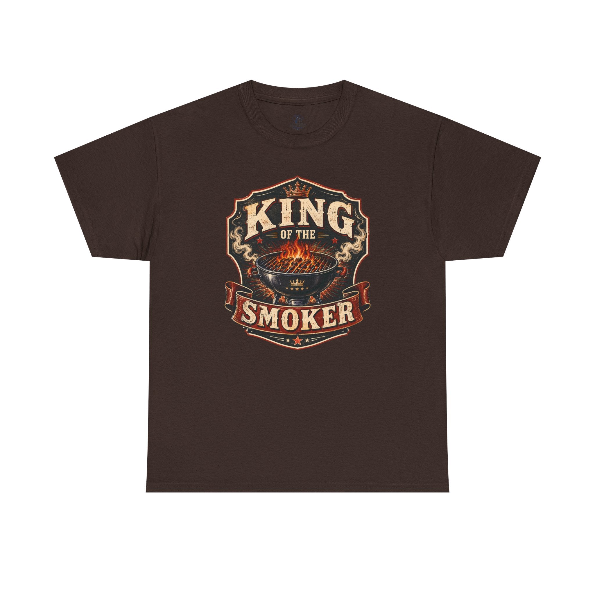 King of the Smoker TShirt  BBQ Grill Master Graphic Tee