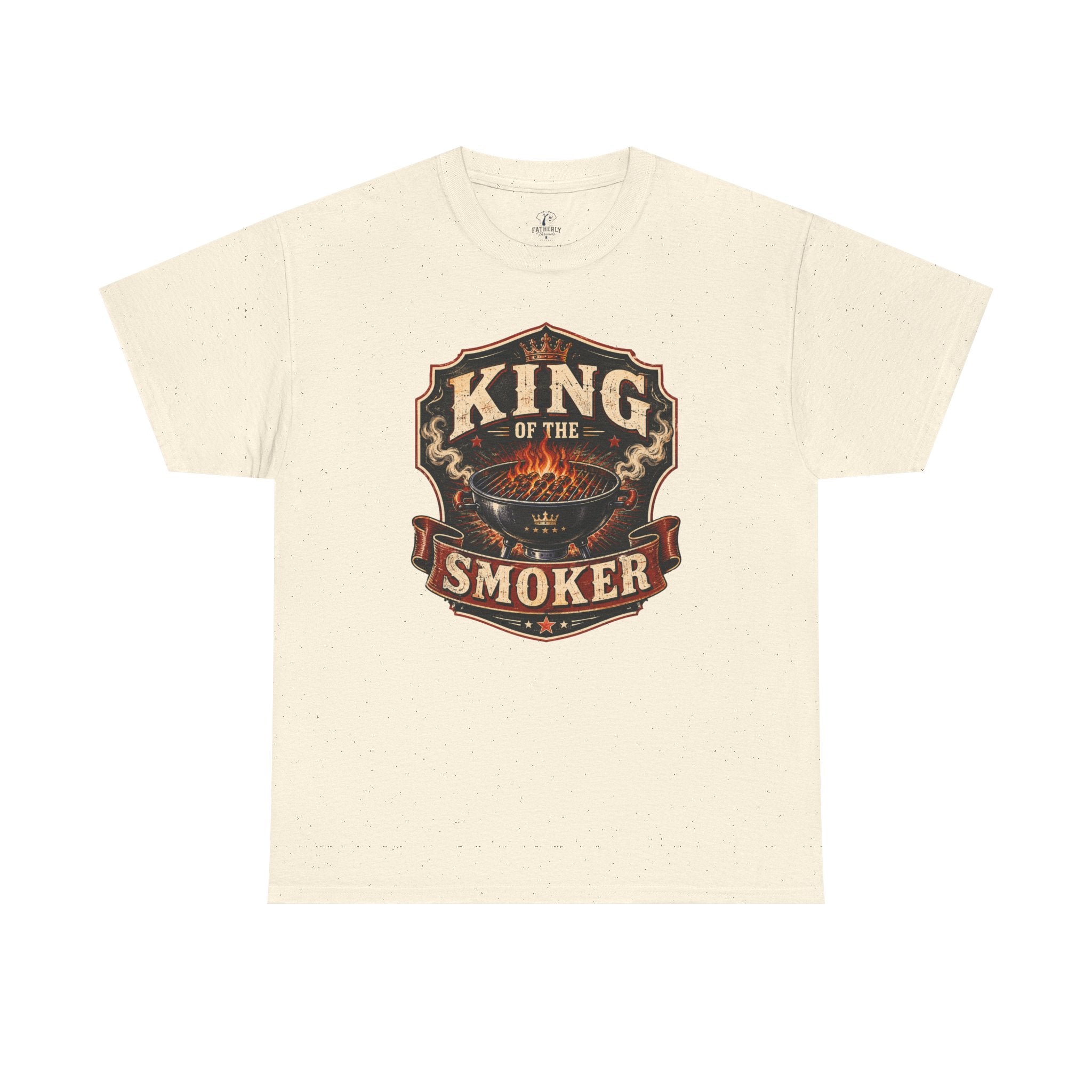 King of the Smoker TShirt  BBQ Grill Master Graphic Tee