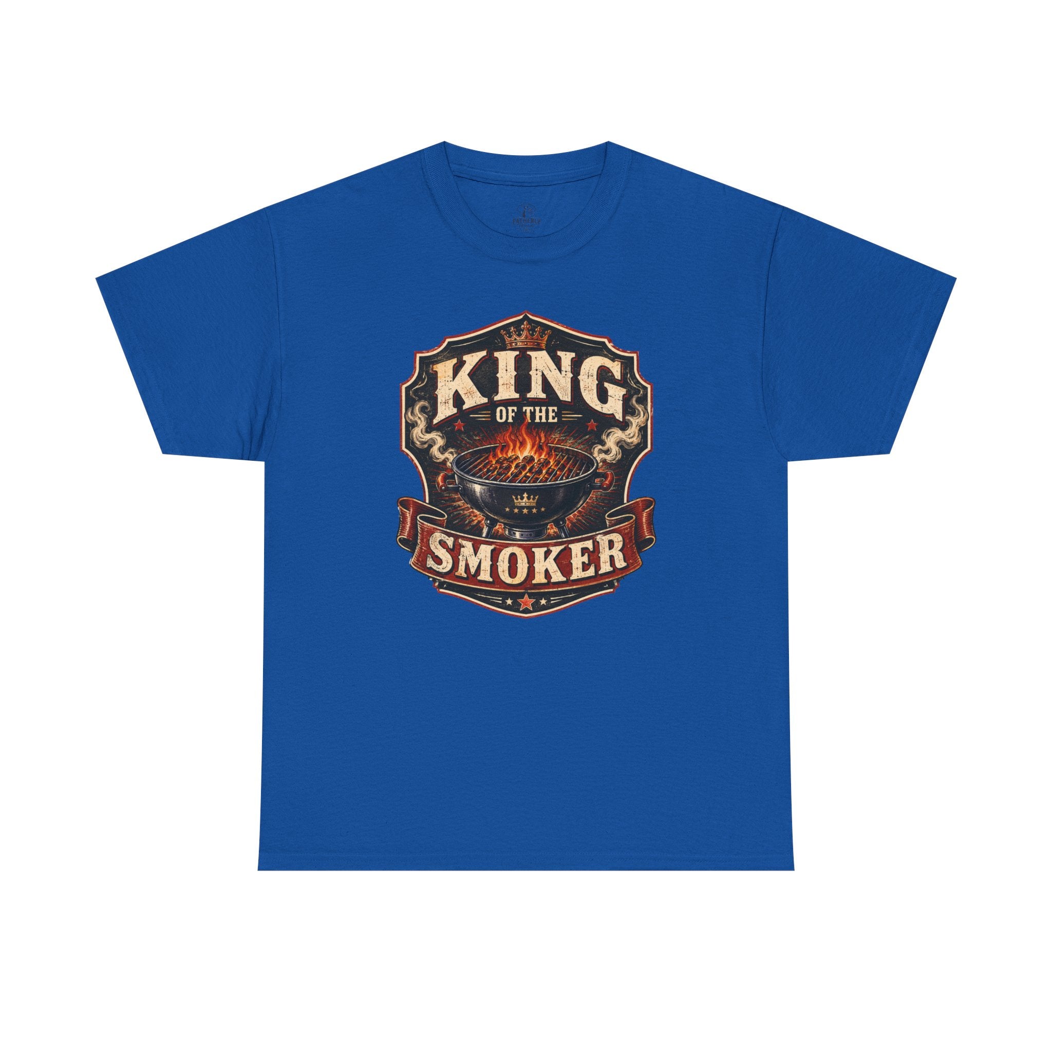 King of the Smoker TShirt  BBQ Grill Master Graphic Tee