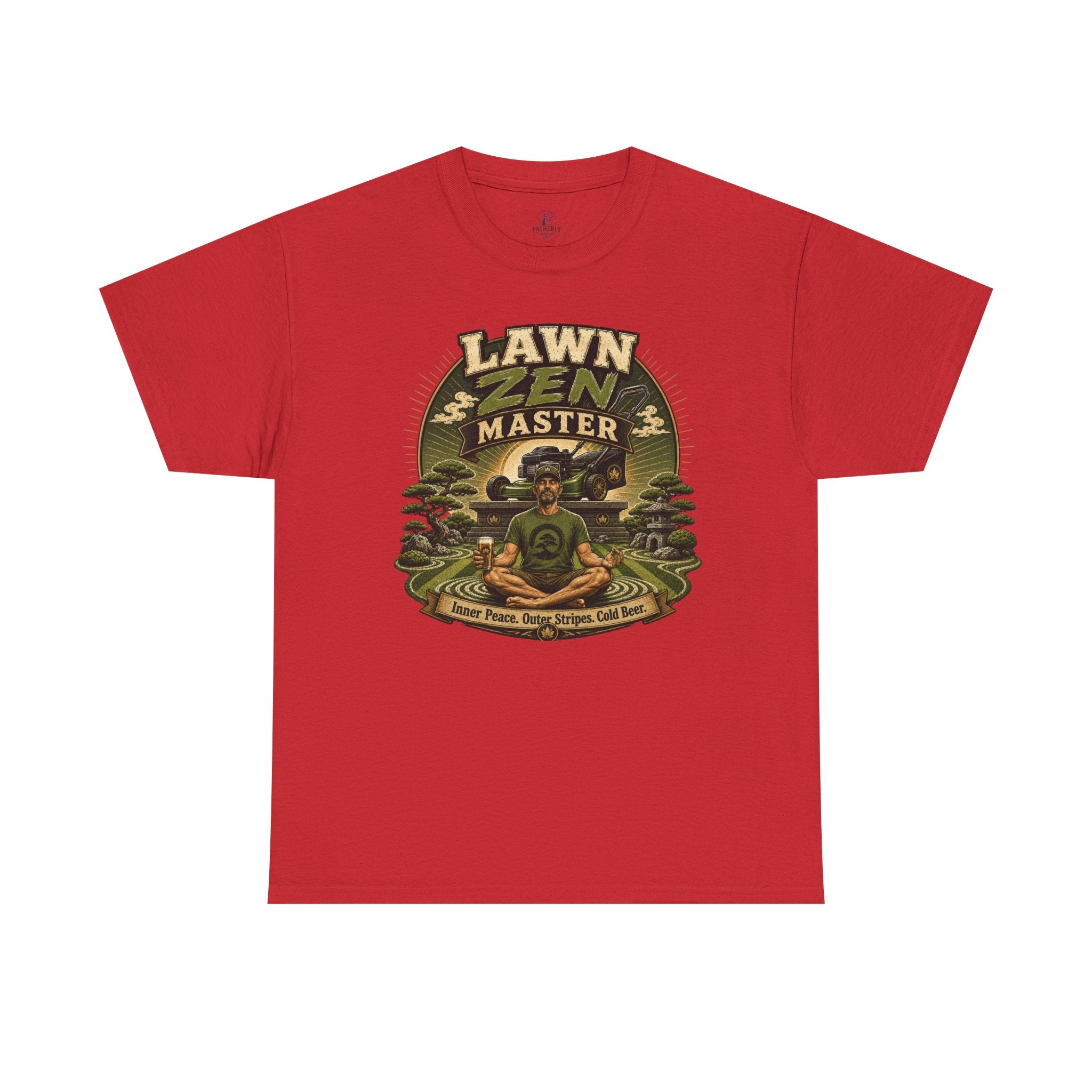 Lawn Zen Master T-Shirt – Gardening Humor Tee