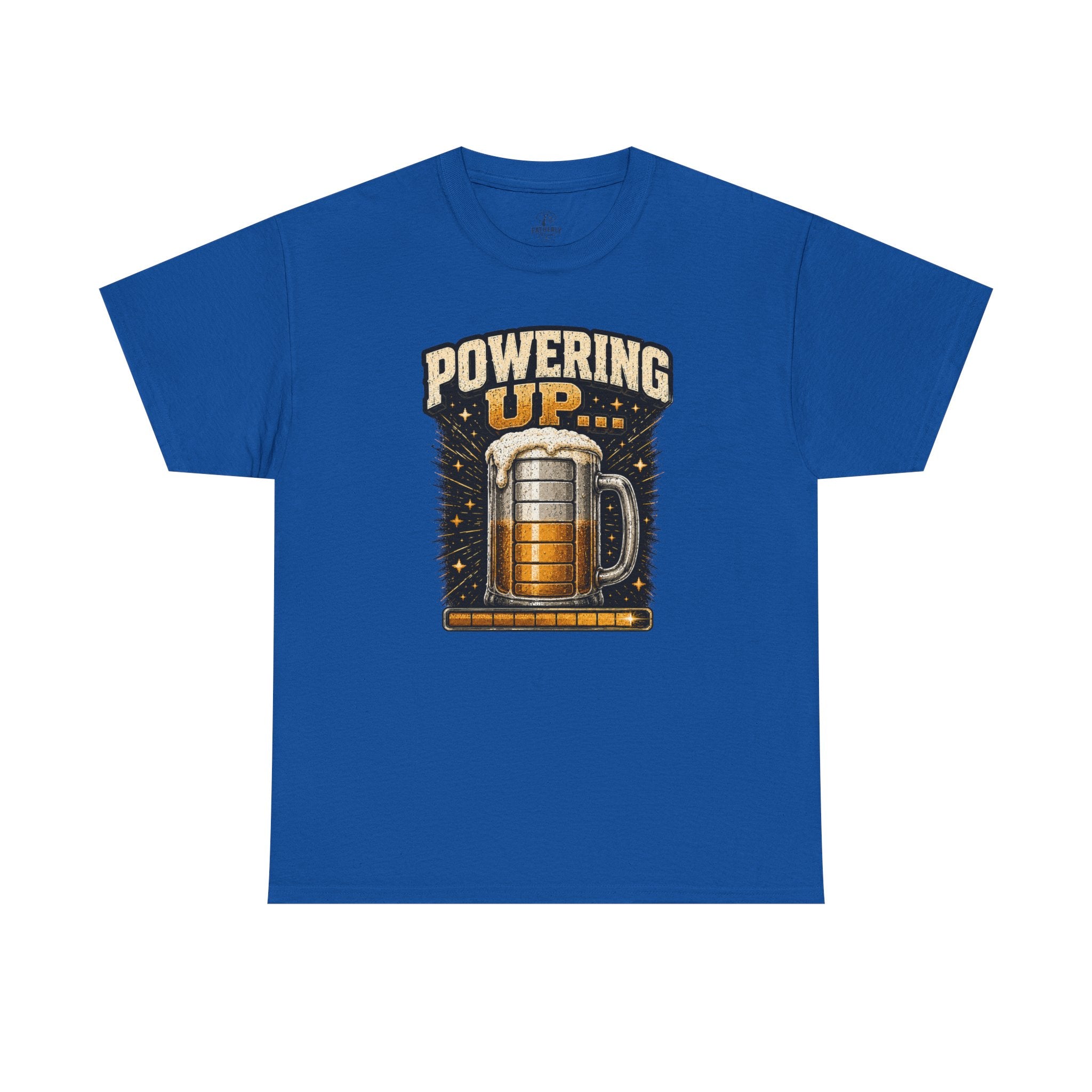 Powering Up Beer Mug T‑Shirt