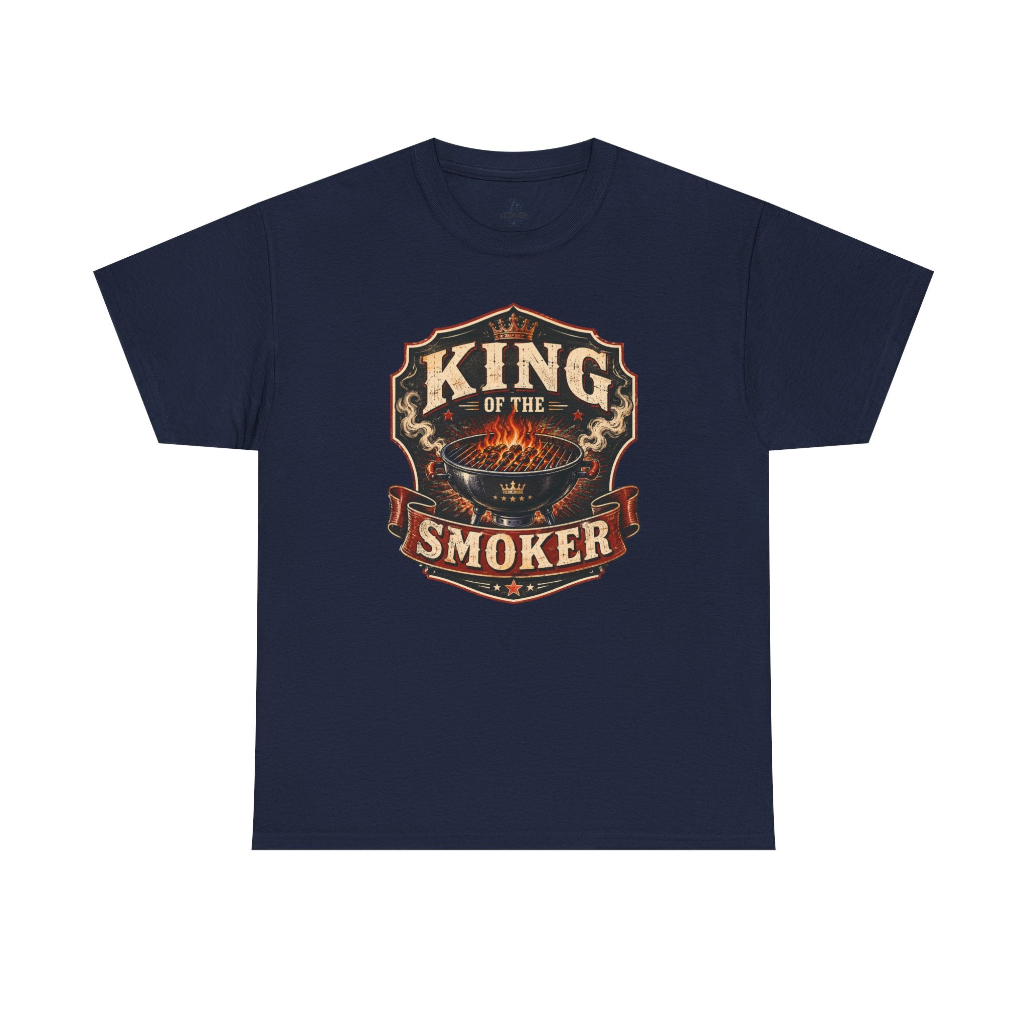 King of the Smoker TShirt  BBQ Grill Master Graphic Tee