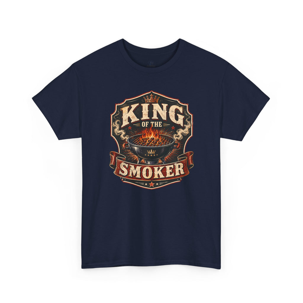 King of the Smoker TShirt  BBQ Grill Master Graphic Tee