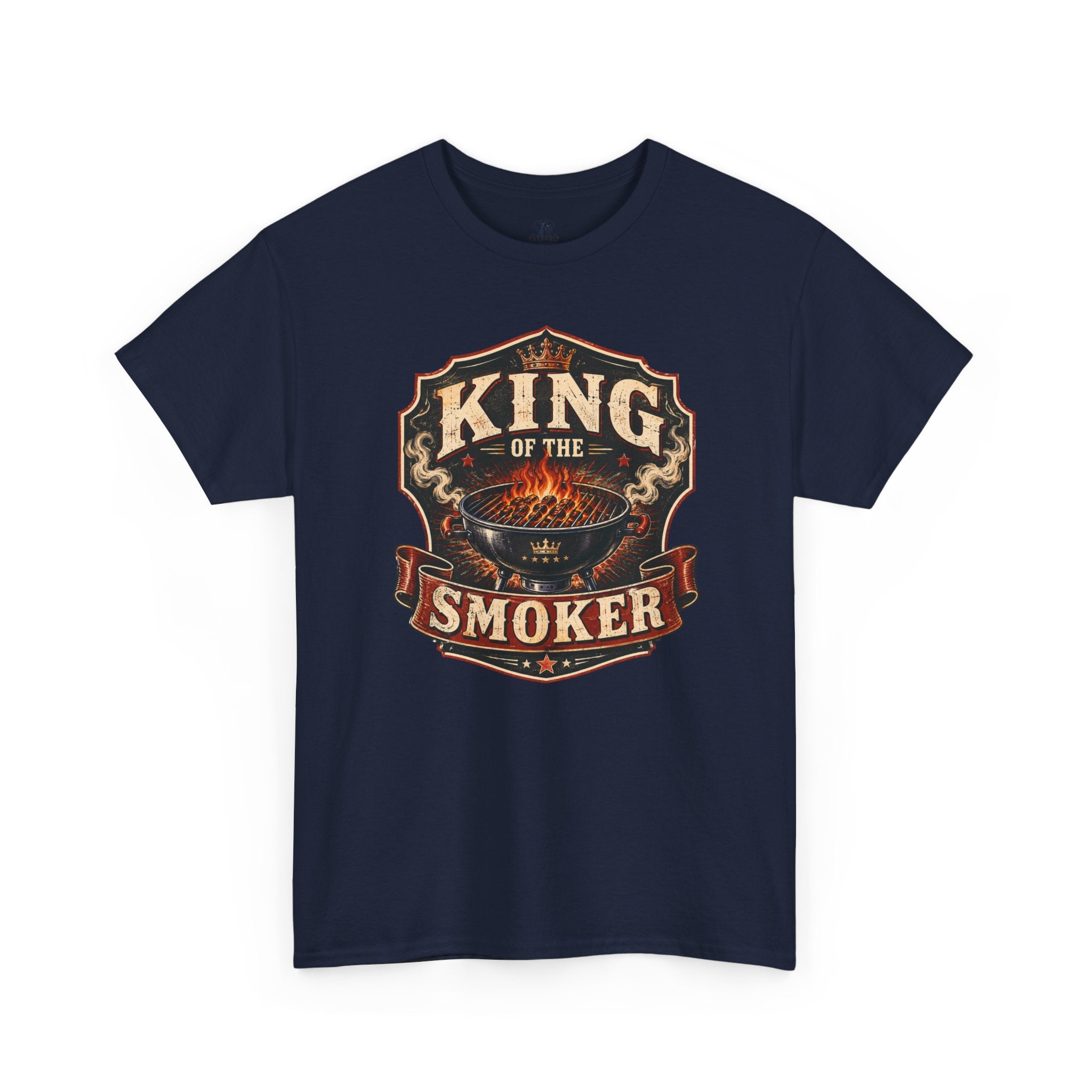 King of the Smoker TShirt  BBQ Grill Master Graphic Tee