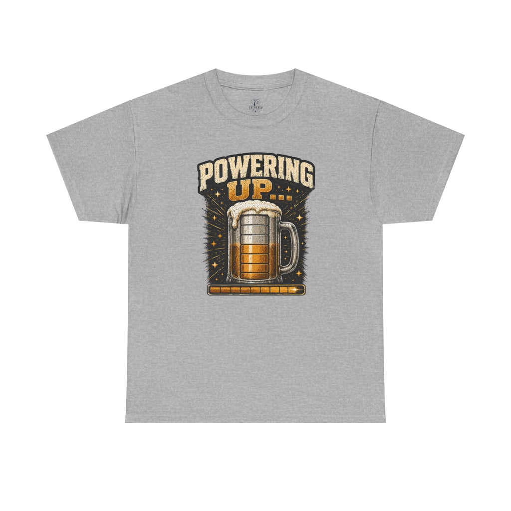 Powering Up Beer Mug T‑Shirt
